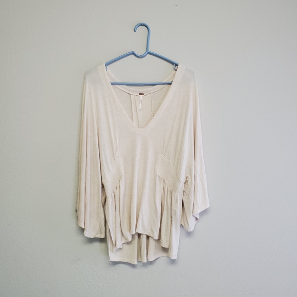Free People Cream Tunic - size M - Picture 4 of 9